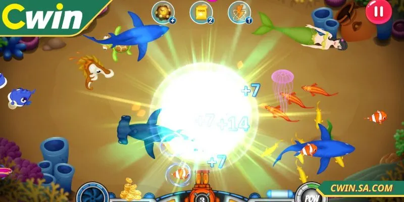 CWIN Bắn Cá Ăn Xu – Giải Trí Mượt Mà, Đổi Thưởng Hấp Dẫn 4 Phòng chơi Trung cấp với lượng boss xuất hiện dày đặc