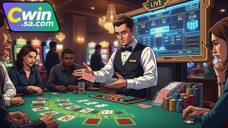 Game Bài Live Với Người Thật - Tính Năng Hấp Dẫn Nhất 2 Giới thiệu về game bài live tại CWIN